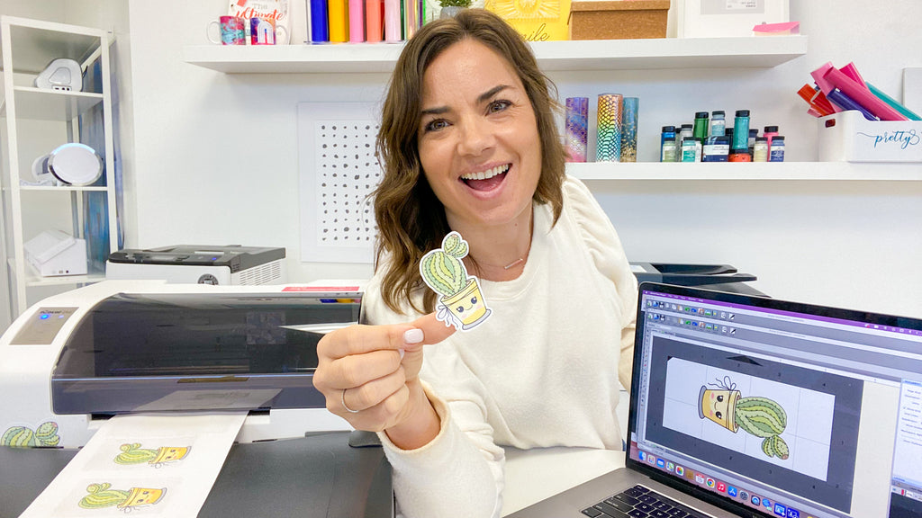 Business Video How to Laminate Stickers with the iColor 250 Silhouette U