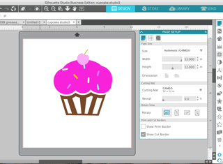 Designing in Silhouette Studio