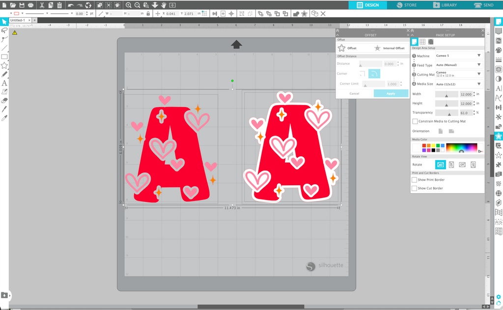 Intermediate Video: How to Put a White Border Around Stickers in Silho ...