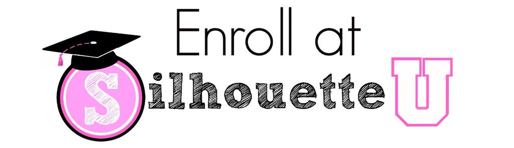 enroll at silhouetteU logo