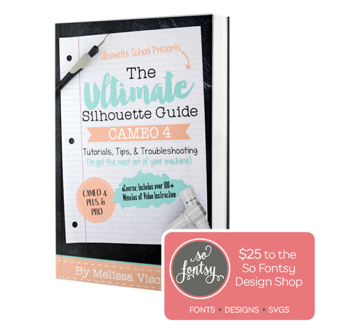 Silhouette CAMEO 4 help book