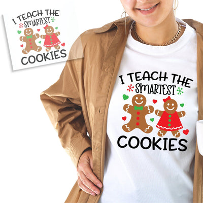 Christmas Teacher DTF Transfer