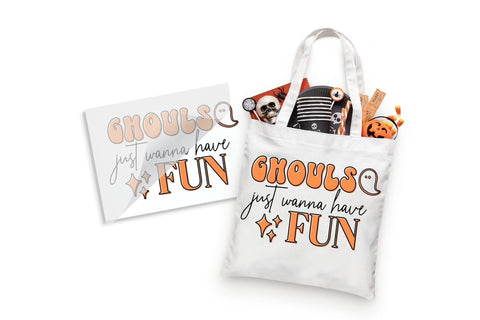Ghouls Just Wanna Have Fun Halloween DTF Heat Transfer