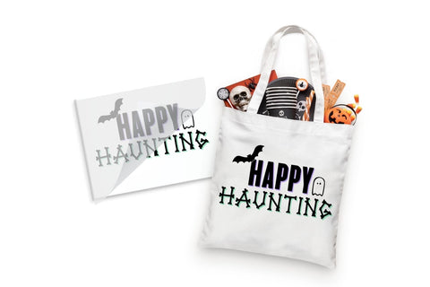 Happy Haunting Halloween DTF Transfer