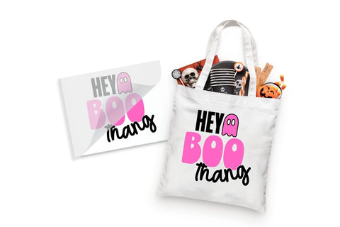 Hey Boo Thang Halloween DTF Heat Transfer