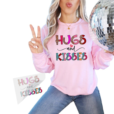 Hugs and Kisses DTF Transfer