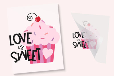Love Is Sweet DTF Transfer