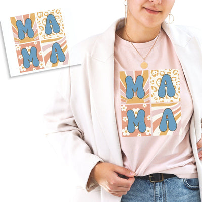 Mama Boho Squared DTF Transfer