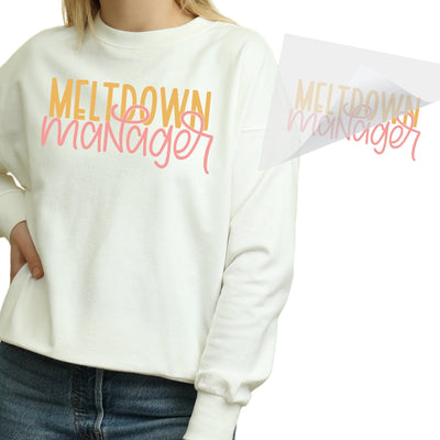 Meltdown Manager DTF Transfer