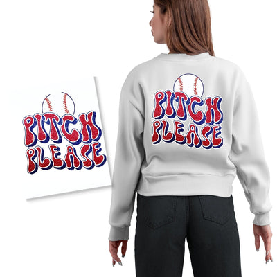 Pitch Please Baseball DTF Transfer