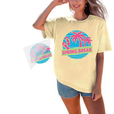 Retro Spring Break DTF Transfer