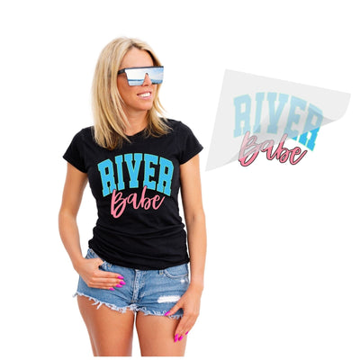 River Babe DTF Transfer