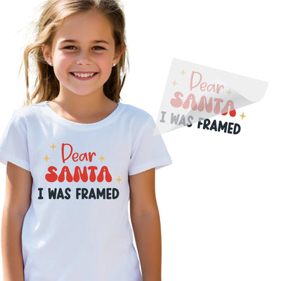 Santa I Can Explain Funny Iron On