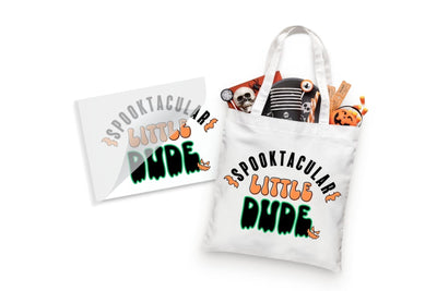 Spooktacular Dude Halloween DTF Heat Transfer
