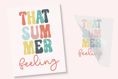 That Summer Feeling Distressed | DTF Transfer