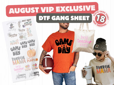 VIP Exclusive Access FALL DTF GANG SHEET