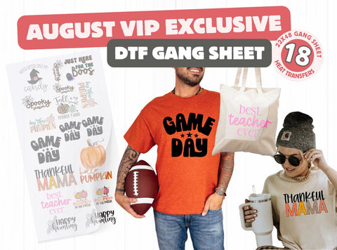 VIP Exclusive Access FALL DTF GANG SHEET