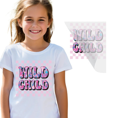 Wild Child Iron On Transfer